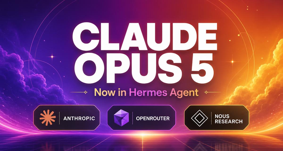 Claude Opus 5 Lands in Hermes Agent: Nous Portal, OpenRouter, and Anthropic Direct