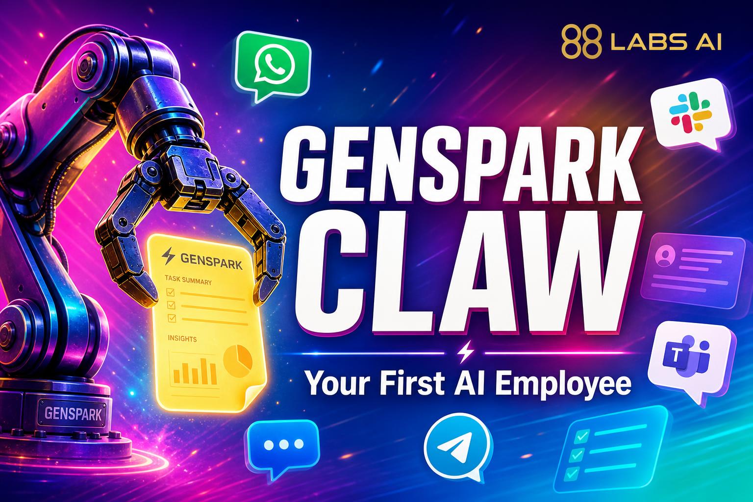 Genspark Claw: The First "AI Employee" — What It Is, How It Works, and How to Set It Up