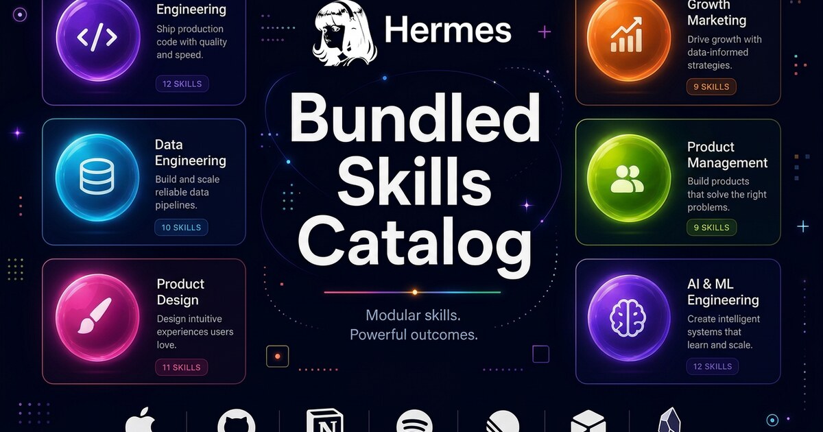 Hermes Bundled Skills Catalog: Every Built-In Skill Shipped with the Agent