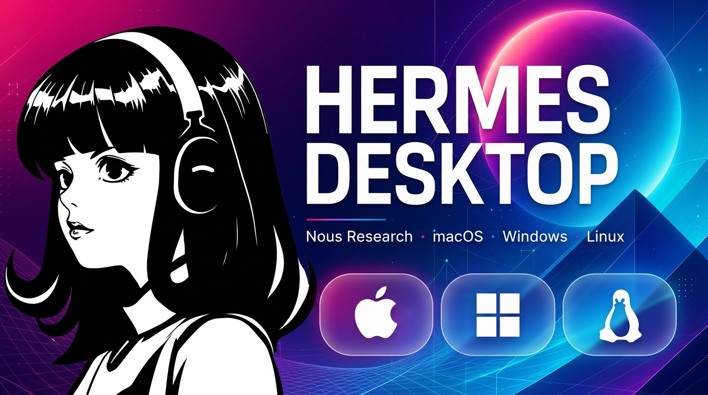 Nous Research Launches Hermes Desktop: Native macOS, Windows & Linux App for the Self-Improving Hermes Agent